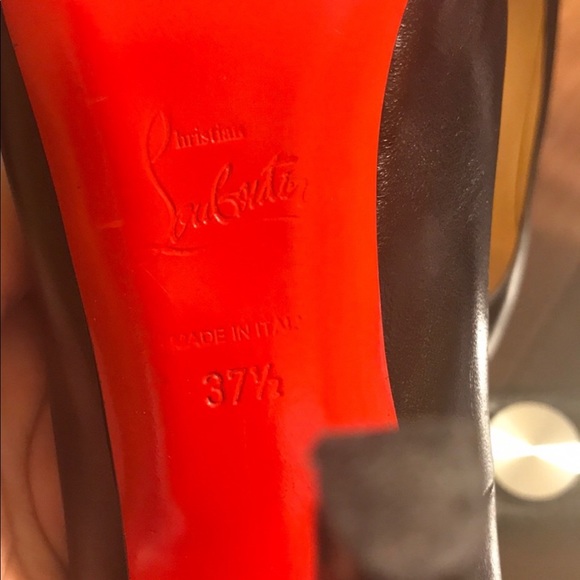 *SOLD*Christian Louboutin Rolando heels - Picture 4 of 4